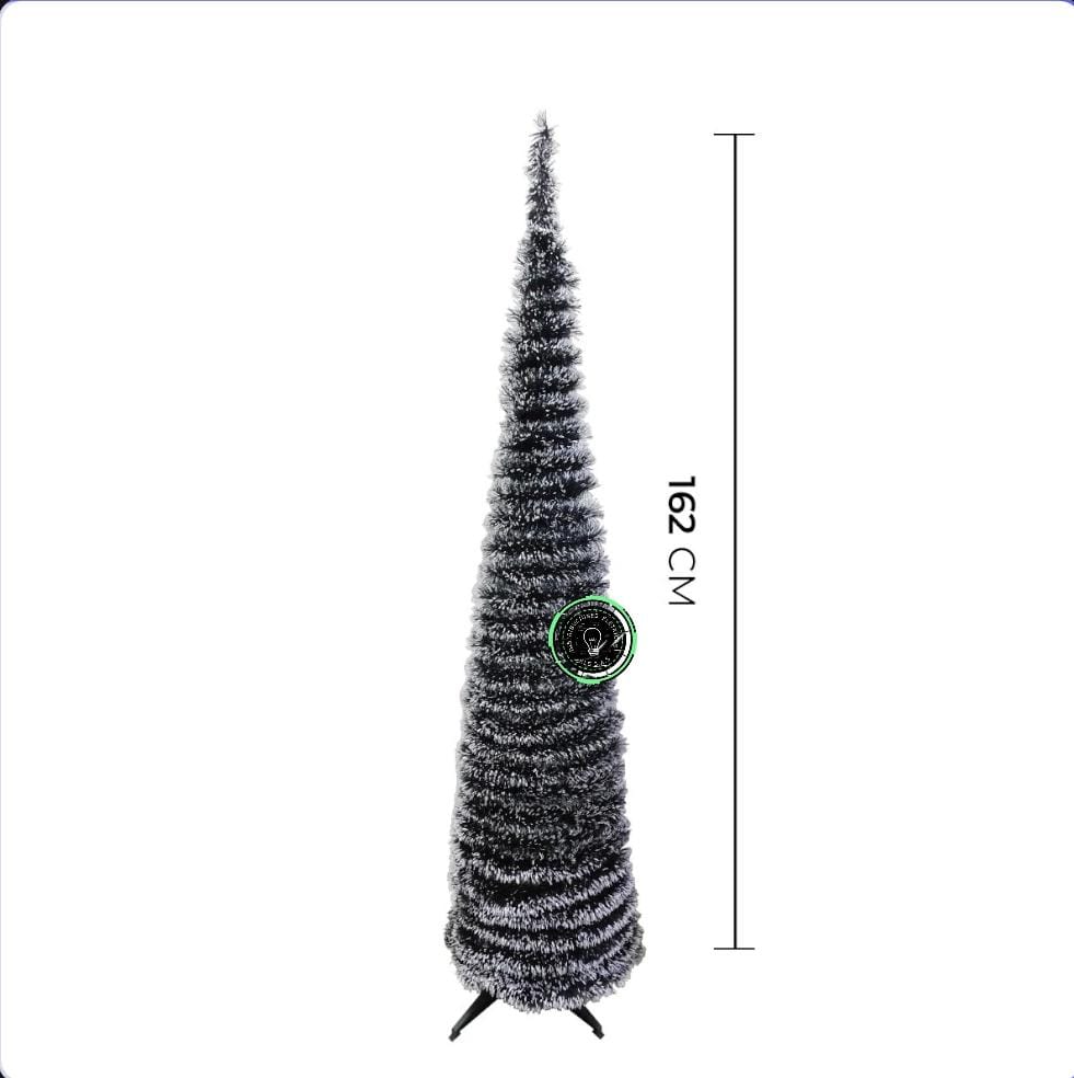 Arbol de Navidad Plegable - Magical Christmas®️ - Obsequio Extensión navideña de 200 bombillos