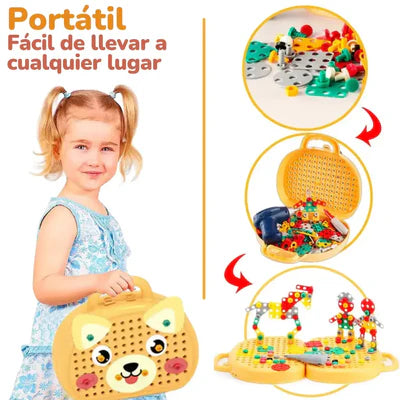 Caja de Herramientas - Magical Ceations®️ 203 piezas - Incluye Manual de Diseños