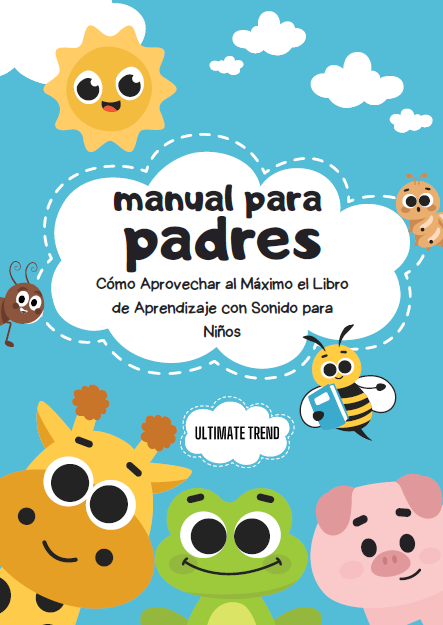 Libro de Aprendizaje con sonido Magic Bilingual®️ + e-Book Para Padres