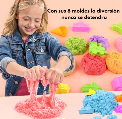 Arena Moldeable Kinetica - Magic Sand®️ - Oferta Limitada