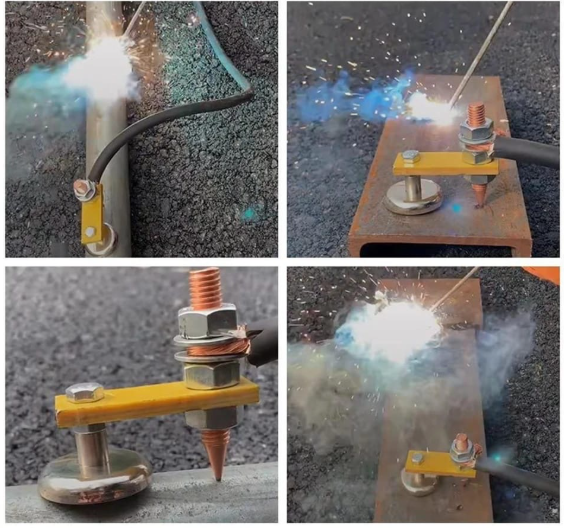 Masa Imantada Para Soldar🔩Se Adhiere Con Imán Industrial 💫