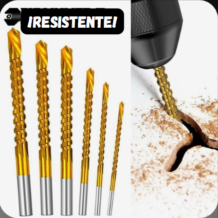 Set De 6 Brocas Fresadoras Para Corte Lateral 🛠️¡Realiza cortes laterales con precisión!