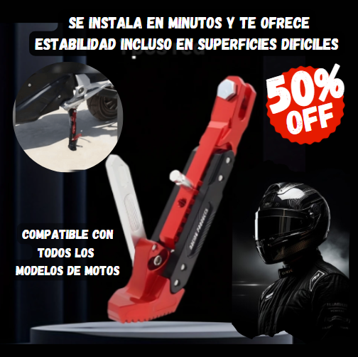 Soporte Universal Para Moto 🔒 Fijación firme para evitar movimientos innecesarios.