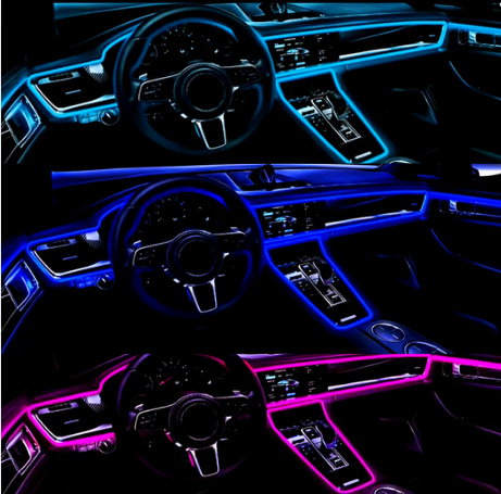 CarMood LED 4 METROS🚨Transforma El Ambiente Dentro De Tu Auto🎁50%OFF