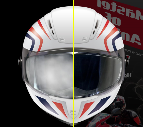 Pelicula Antiempañante para casco - FULL VISION®️- PAGA 1 LLEVA 2