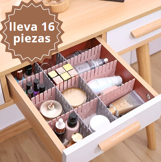 Separador de Cajones - Drawer Organizers®️ - X 16 PIEZAS