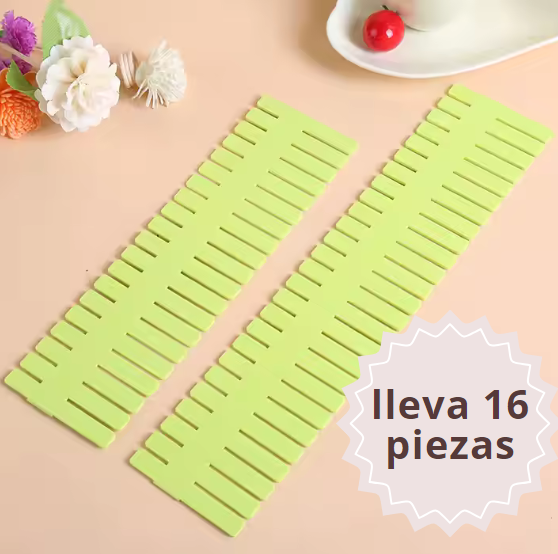 Separador de Cajones - Drawer Organizers®️ - X 16 PIEZAS