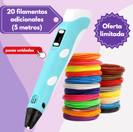 Bolígrafo 3D - Magic pen®️ - OFERTA LIMITADA