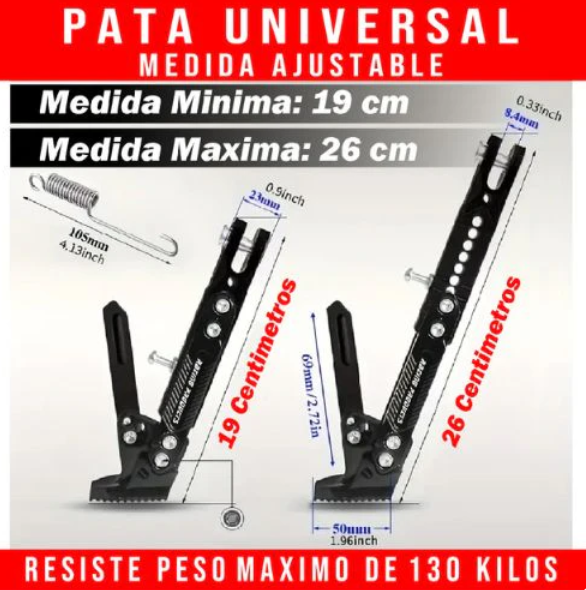 Soporte Universal Para Moto 🔒 Fijación firme para evitar movimientos innecesarios.