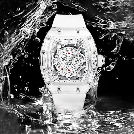 Reloj EliteQuartz RM®️BLANCO✔️ Destaca En Cualquier Lugar🎁50% OFF