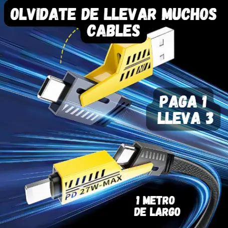 Nexus 4 en 1 Turbo ⚡Rápido, Resistente y Práctico.🎁PROMO PAGA 1 LLEVA 3🎁