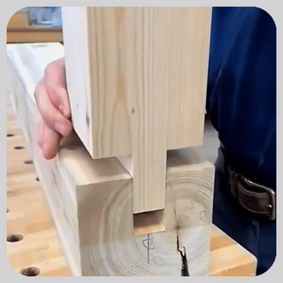 SET PowerMortise®️Adaptador Taladro + 4 Brocas De Carburo Para Madera🎁50% OFF