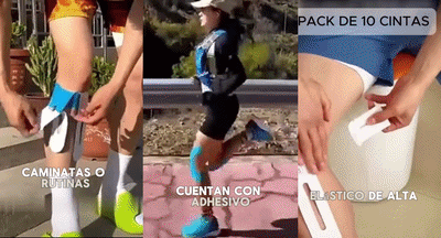 KneeForce™️X 10 CINTAS ✔️Alivio Y Soporte Inmediato Para Tu Rodilla 🎁50% OFF🎁