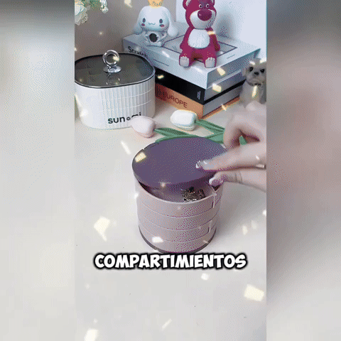 Joyero Prisma 360°®️Tus joyas están protegidas y siempre listas para usar.