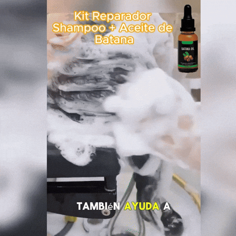 Batana Revival Kit Shampoo 250 ml + Aceite 15ml💎Tratamiento Reparador 🎁50% OFF.