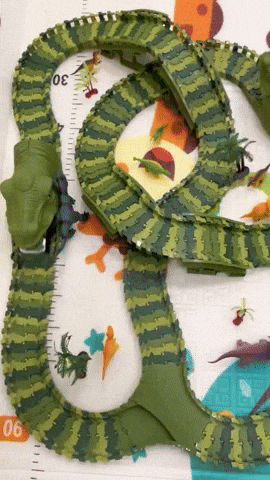Pista Jurassic Adventure®️ - Set de 256 Piezas
