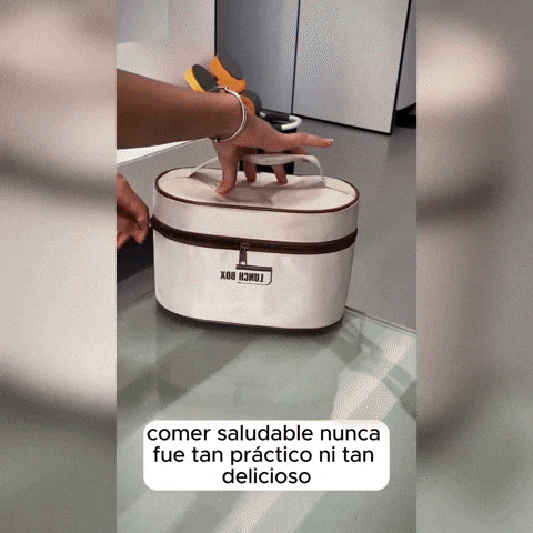 Lonchera Termica Luchbox®️ - Set 4 Puestos -Tu comida caliente por mas tiempo.