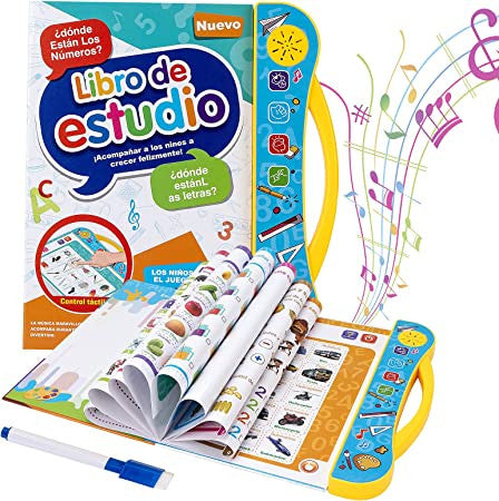 Libro de Aprendizaje con sonido Magic Bilingual®️ + e-Book Para Padres