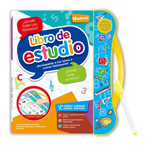 Libro de Aprendizaje con sonido Magic Bilingual®️ + e-Book Para Padres