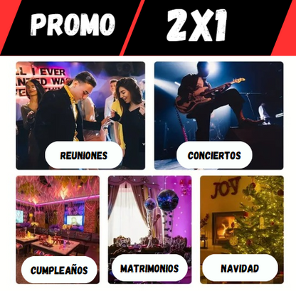 Proyector Navideño Laser Rítmico - PROMO 2X1 - Oferta Limitada