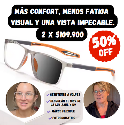 Gafas Multifocales Fotocromáticas 🔎Olvídate de la fatiga visual con gafas ligeras y resistentes🔎