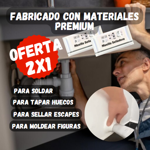 Masilla Epoxica Impermeable 🛠️  Aplicación fácil y sin herramientas especiales.🛠️
