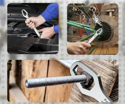 Llave Multiusos Para Todo Tipo De Tuercas💪Hecha De Cromo Vanadio🛠️Ajuste De 6 a 24 mm.