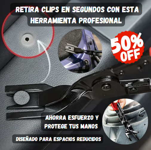 Alicate multifuncional 🛠️¡No dañes tus puertas y paneles al desmontar clips!
