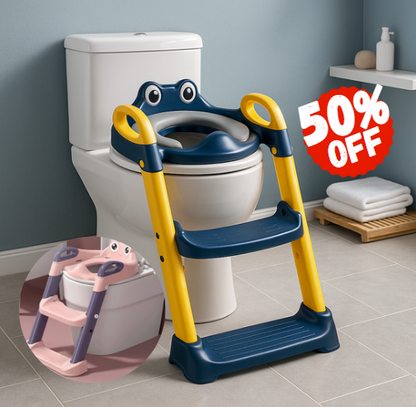 Escalera de Niños Para Sanitario 😎 Tu Peque Ahora Sube, Se Sienta y Baja Solito. 🎁50% OFF🎁