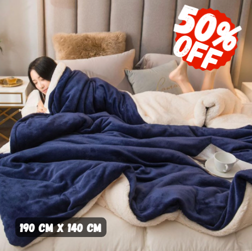 Termica Azul Doble Faz ☁️Cálida, Suave y lista Para Acompañarte.🎁50% OFF