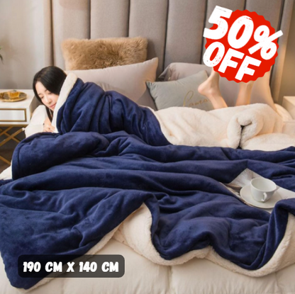 Termica Azul Doble Faz ☁️Cálida, Suave y lista Para Acompañarte.🎁50% OFF