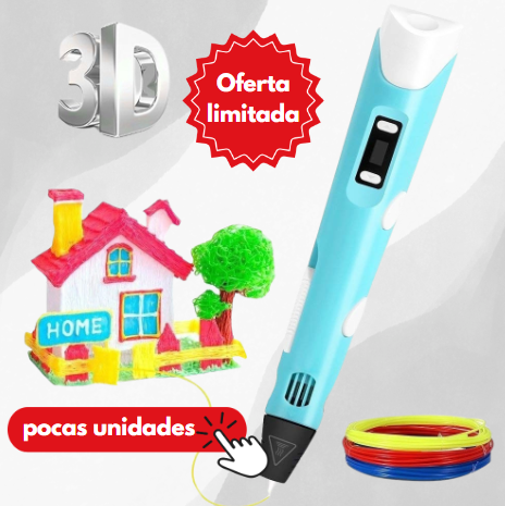 Bolígrafo 3D - Magic pen®️ - OFERTA LIMITADA