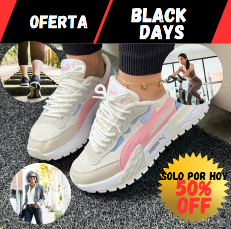 Tenis Dama - Ergonómico Alto Impacto - Oferta limitada