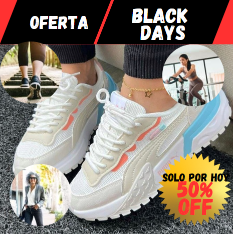 Tenis Dama - Ergonómico Alto Impacto - Oferta limitada