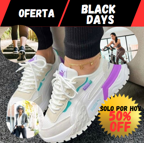 Tenis Dama - Ergonómico Alto Impacto - Oferta limitada