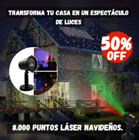 MagicLuz Proyector®️Tu Pones El Ambiente El Proyector Hace El Resto🎁50% OFF🎁