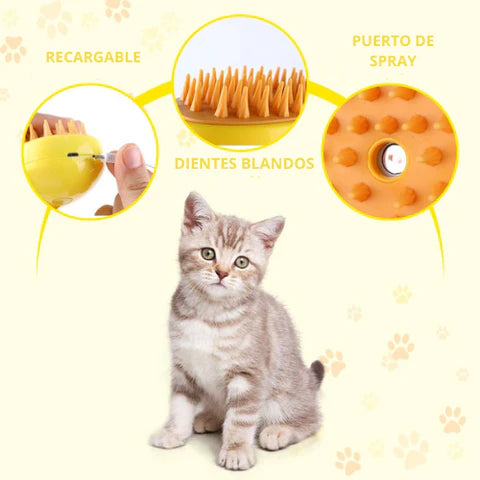 Cepillo Vaporizador Para Mascotas Relaxed Pet ®