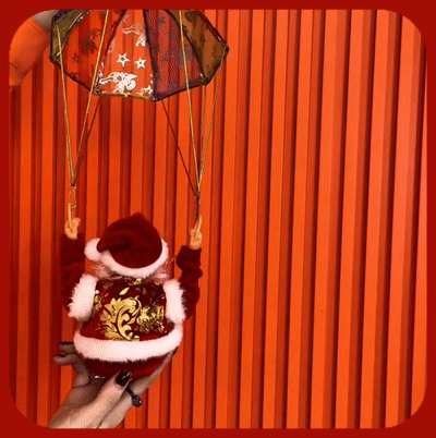 Papa Noel Giratorio🎁Diversión y Espíritu Navideño En Un Solo Movimiento🎁50% OFF