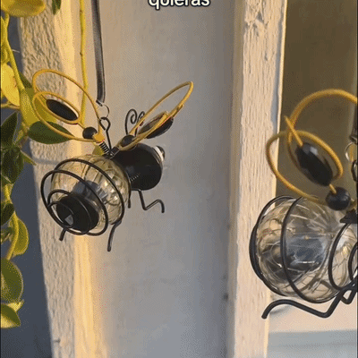 PAGA 1 LLEVA 2 ABEJITAS SOLARES🐝Encanto Natural Para Tu Hogar.🎁50%OFF🎁