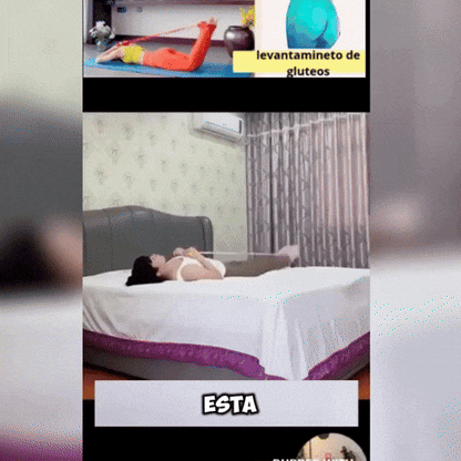 SUPER COMBO Banda Elastica + Banda en 8 Versátil💪 Fortalece sin dañar tus articulaciones.✅