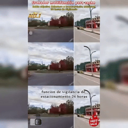 Camara DUAL Para Vehiculo FULL HD 📷 Protege tu carro, tu reputación y tu bolsillo🔐